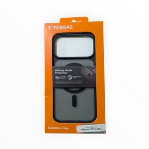V6-O Torras Guardian-Mag Case For Apple iPhone 17 Pro Max - Black Military Grade